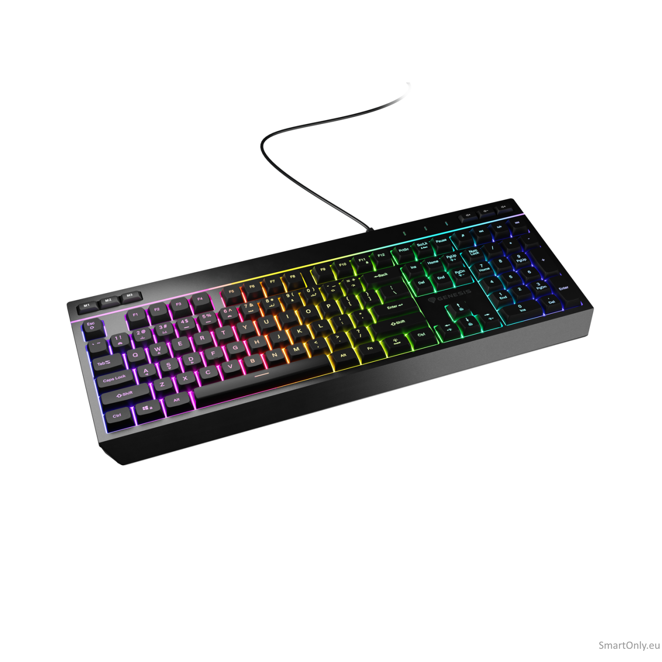 Genesis | Rhod 530 | Membrane Gaming Keyboard | Wired | US | Black 2 Genesis | Rhod 530 | Membrane Gaming Keyboard | Wired | US | Black 2