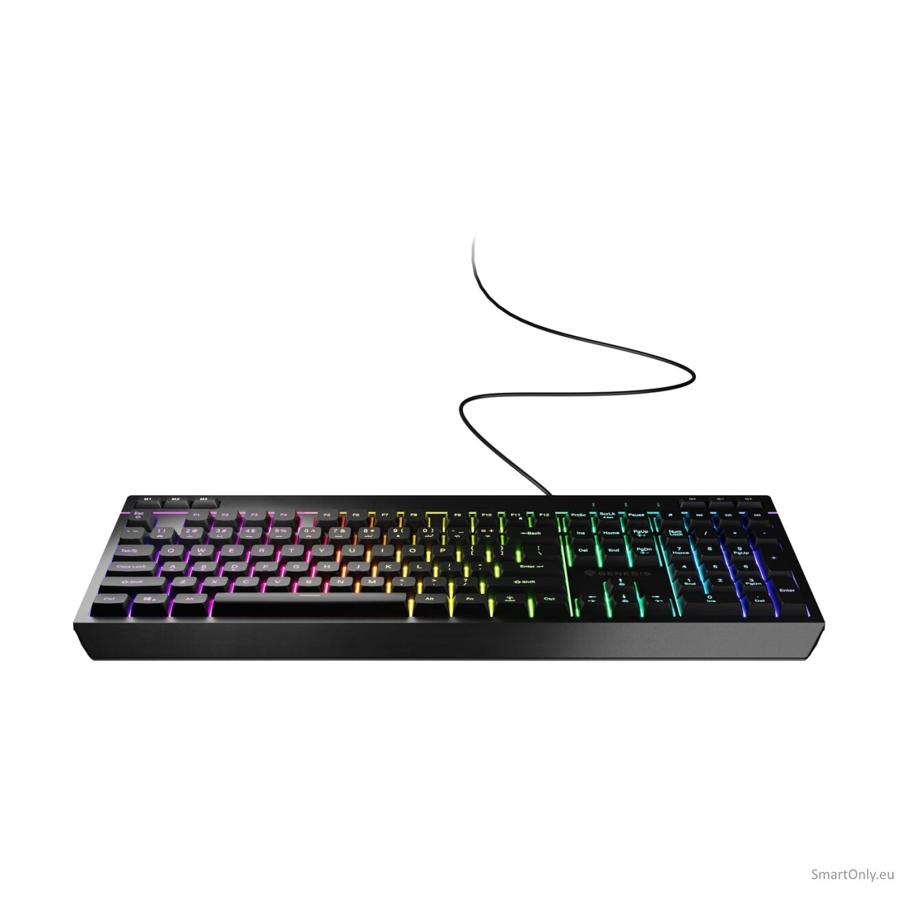 Genesis | Rhod 530 | Membrane Gaming Keyboard | Wired | US | Black 9 Genesis | Rhod 530 | Membrane Gaming Keyboard | Wired | US | Black 9