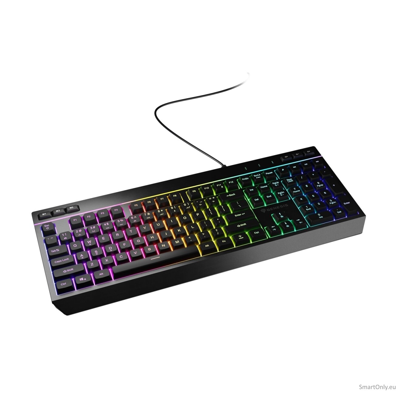 Genesis | Rhod 530 | Membrane Gaming Keyboard | Wired | US | Black 10 Genesis | Rhod 530 | Membrane Gaming Keyboard | Wired | US | Black 10