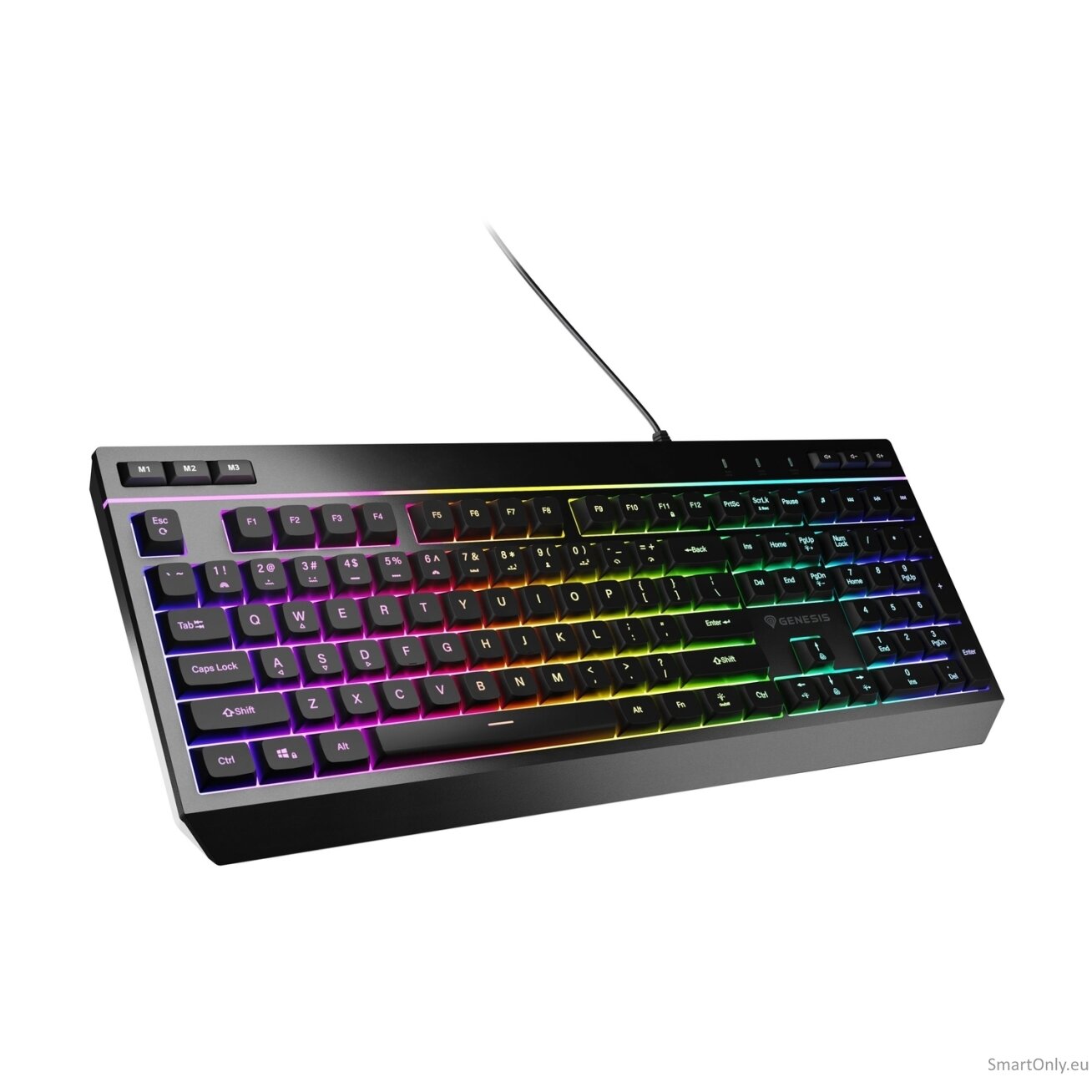 Genesis | Rhod 530 | Membrane Gaming Keyboard | Wired | US | Black 11 Genesis | Rhod 530 | Membrane Gaming Keyboard | Wired | US | Black 11