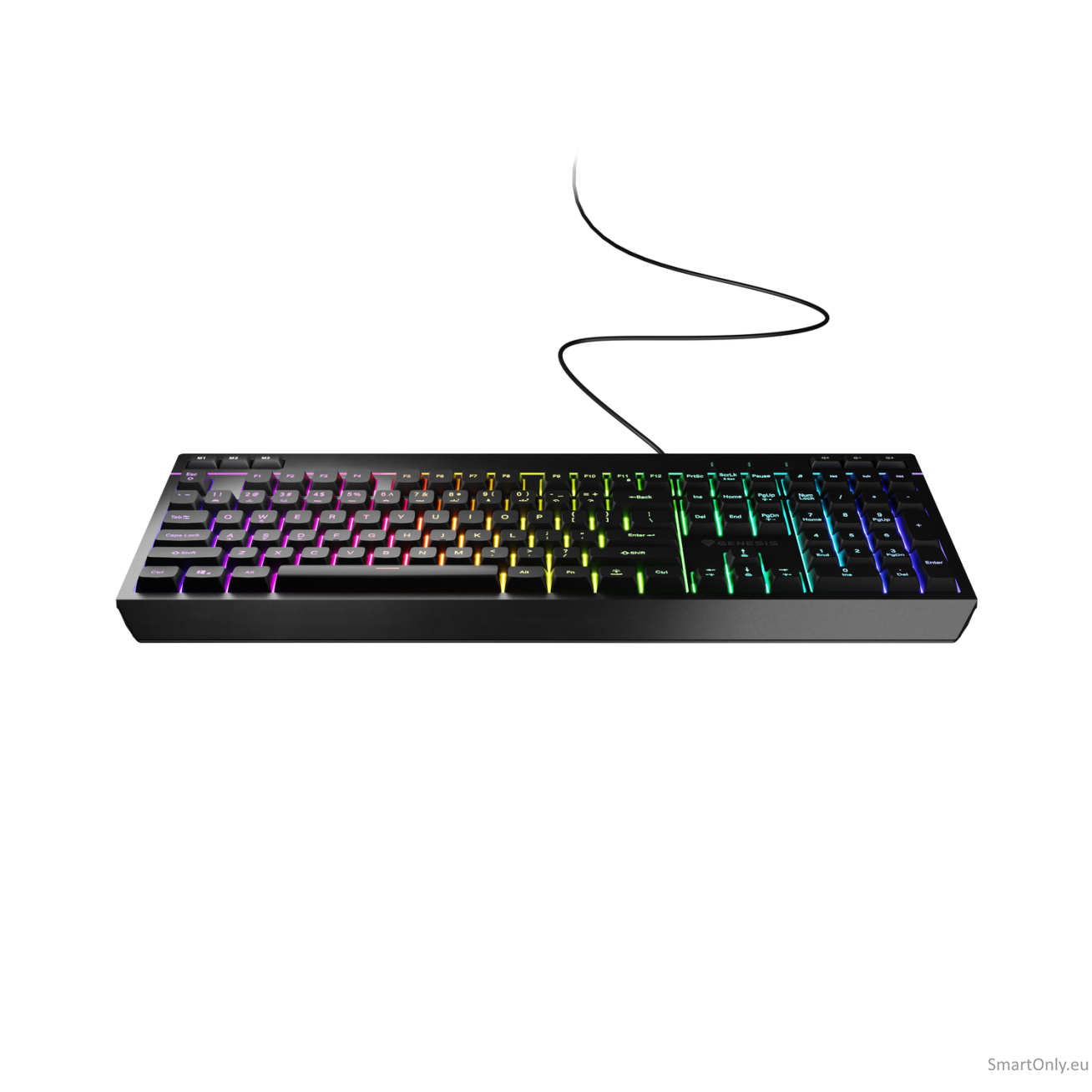 Genesis | Rhod 530 | Membrane Gaming Keyboard | Wired | US | Black 5 Genesis | Rhod 530 | Membrane Gaming Keyboard | Wired | US | Black 5