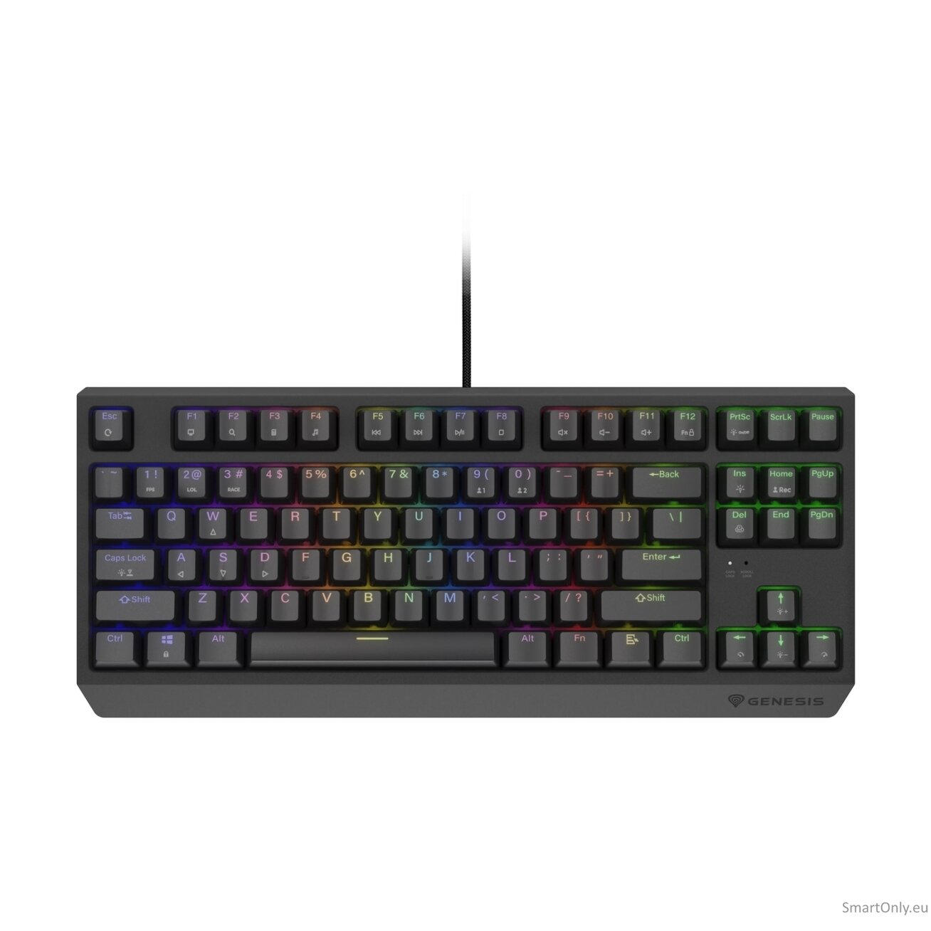 Genesis | THOR 230 TKL | Mechanical Gaming Keyboard | Wired | US | Linear | Black | RGB 9 Genesis | THOR 230 TKL | Mechanical Gaming Keyboard | Wired | US | Linear | Black | RGB 9