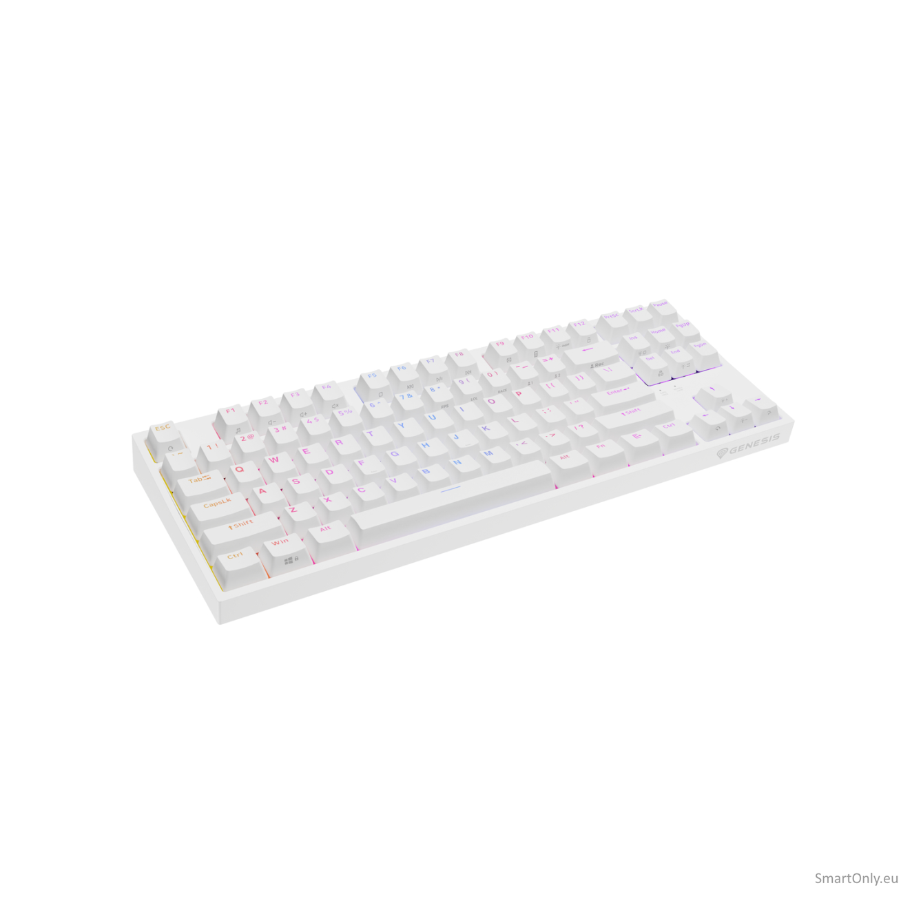 Genesis | THOR 404 TKL | Mechanical Gaming Keyboard | Wired | US | Gateron Yellow Pro | White | RGB 3 Genesis | THOR 404 TKL | Mechanical Gaming Keyboard | Wired | US | Gateron Yellow Pro | White | RGB 3