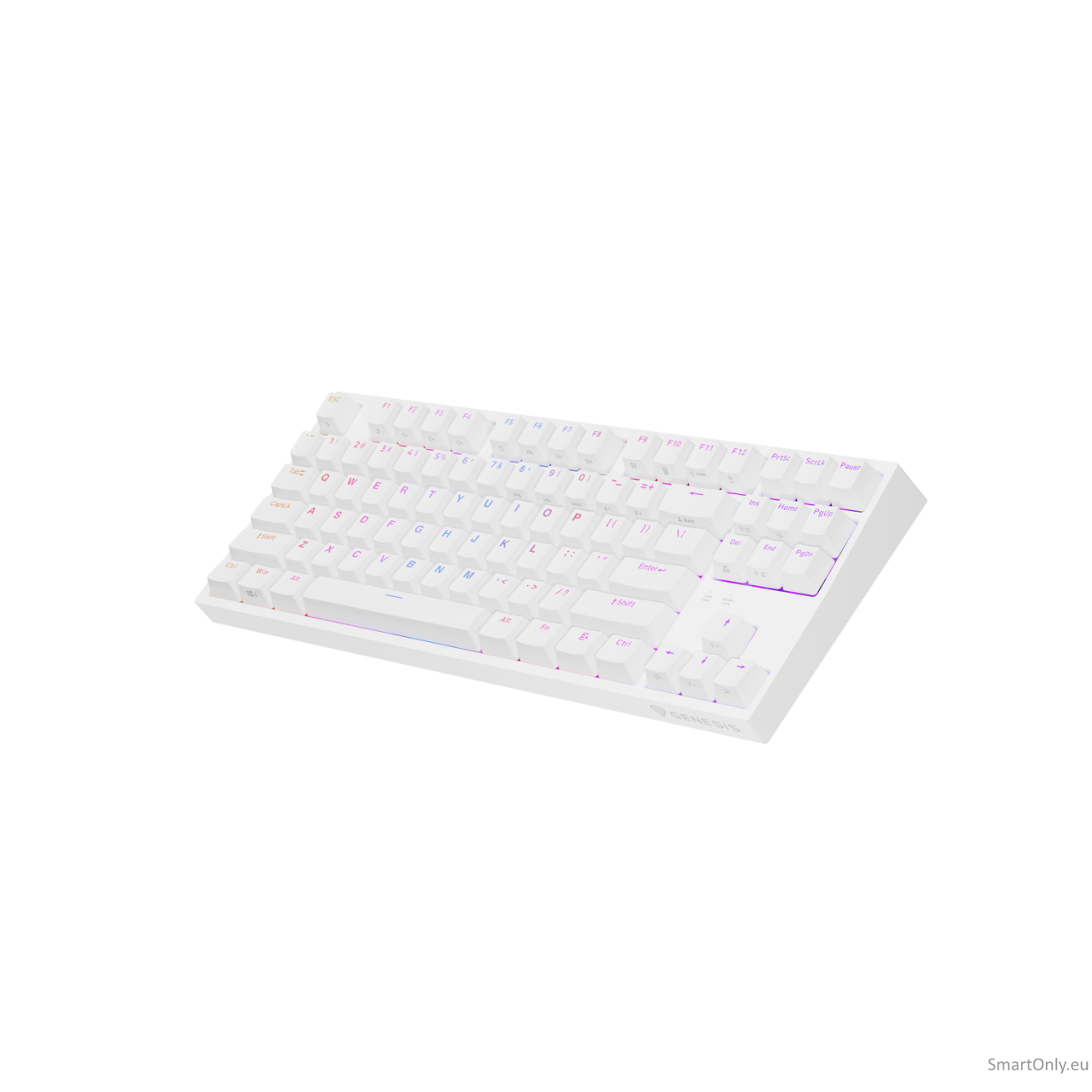 Genesis | THOR 404 TKL | Mechanical Gaming Keyboard | Wired | US | Gateron Yellow Pro | White | RGB 10 Genesis | THOR 404 TKL | Mechanical Gaming Keyboard | Wired | US | Gateron Yellow Pro | White | RGB 10