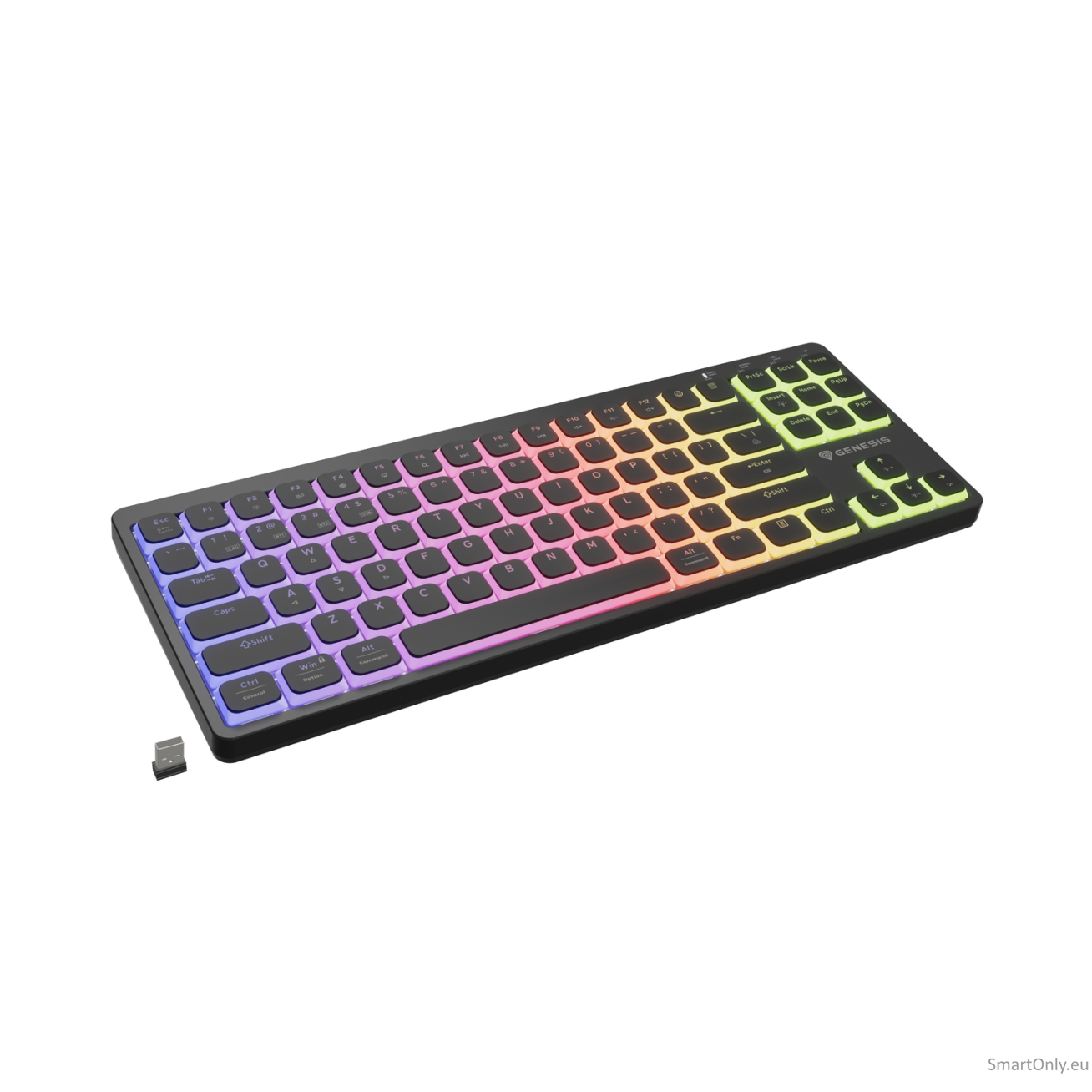 Genesis Thor 430 TKL | Gaming Keyboard | Wireless | Bluetooth | US | Linear | Black 1