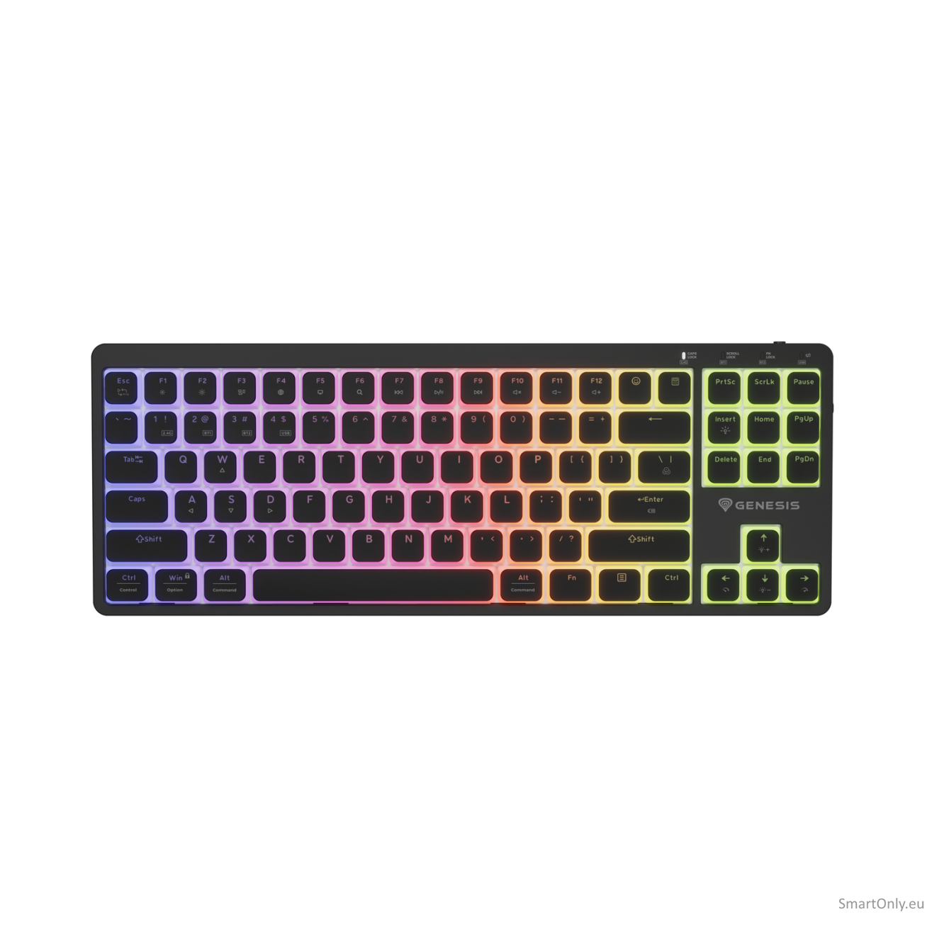 Genesis Thor 430 TKL | Gaming Keyboard | Wireless | Bluetooth | US | Linear | Black Genesis Thor 430 TKL | Gaming Keyboard | Wireless | Bluetooth | US | Linear | Black