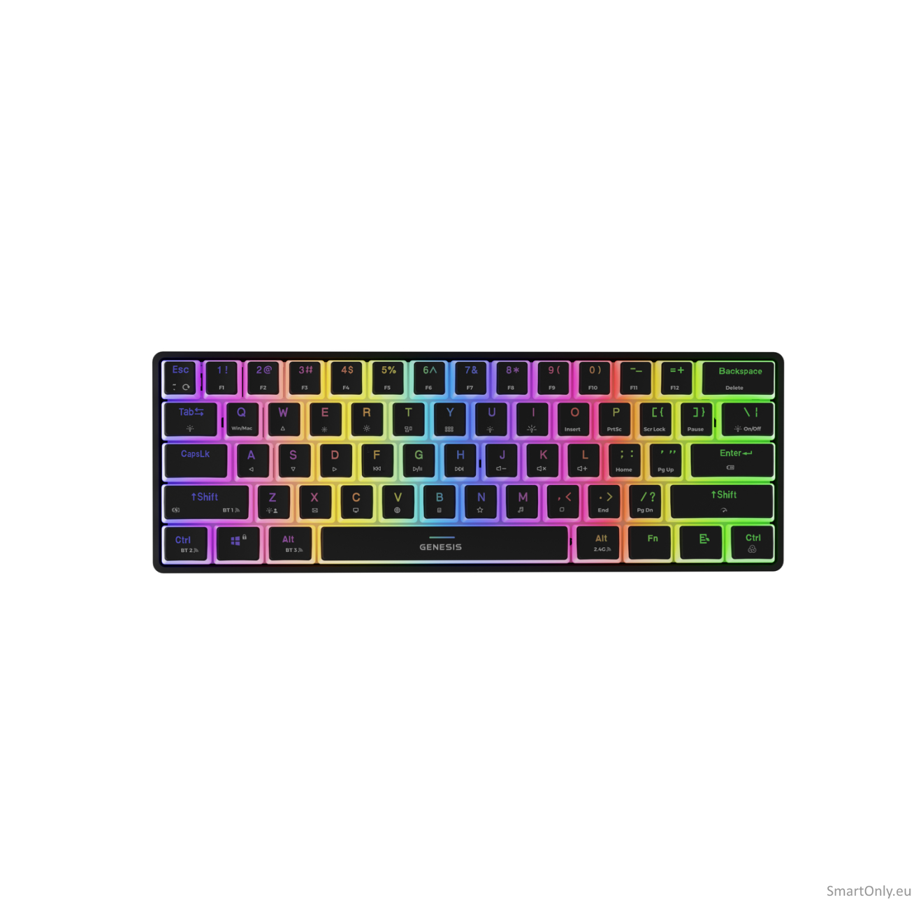 Genesis | THOR 660 G2 | Gaming Keyboard | Wireless/Wired | US | Linear | Black | RGB Genesis | THOR 660 G2 | Gaming Keyboard | Wireless/Wired | US | Linear | Black | RGB