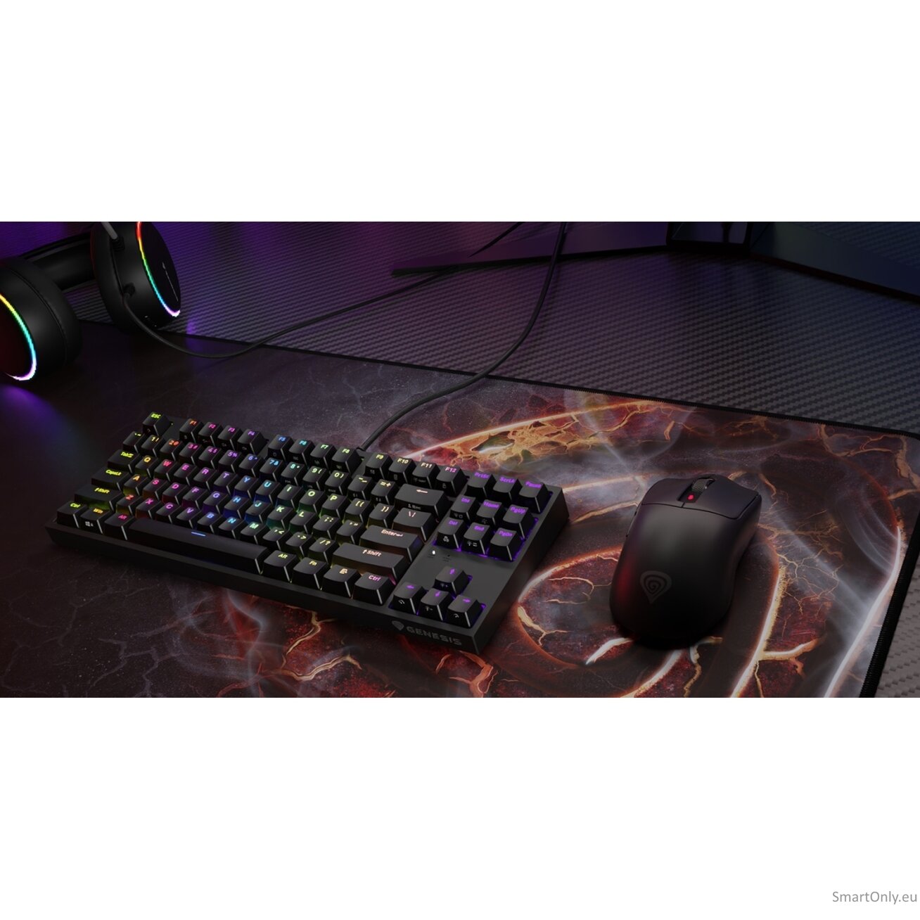 Genesis ZIRCON 500 G2 | Gaming Mouse | Wireless/Wired | 2.4 GHz, Bluetooth, USB | Black 5