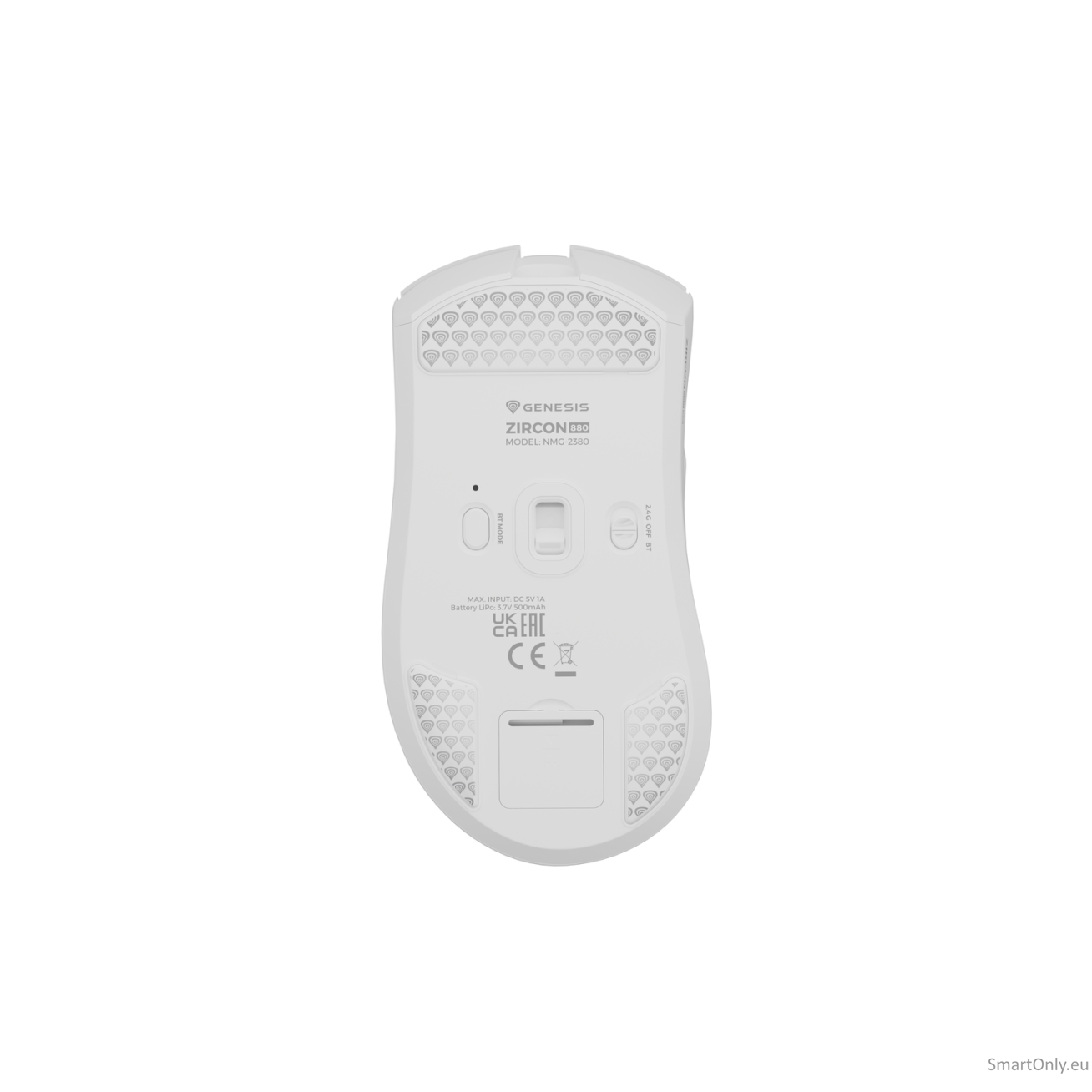 Genesis Zircon 880 Gaming Mouse, 12000DPI, Wireless, White 10 Genesis Zircon 880 Gaming Mouse, 12000DPI, Wireless, White 10
