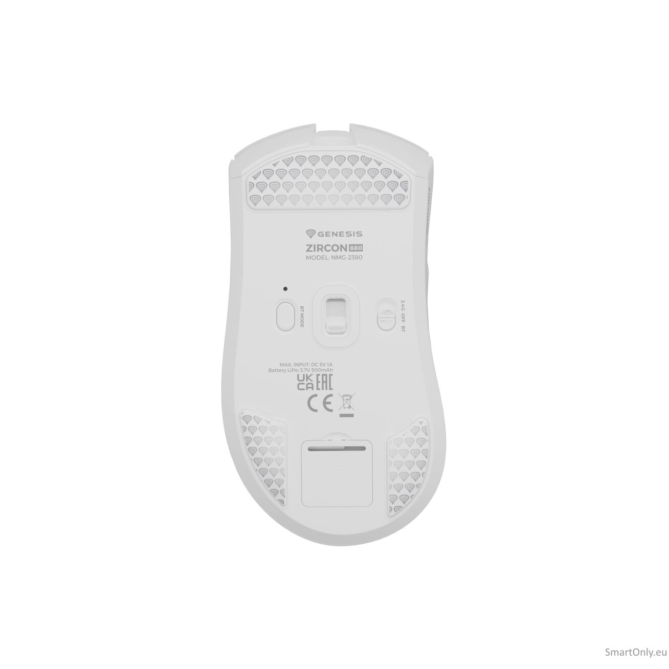 Genesis Zircon 880 Gaming Mouse, 12000DPI, Wireless, White 25 Genesis Zircon 880 Gaming Mouse, 12000DPI, Wireless, White 25