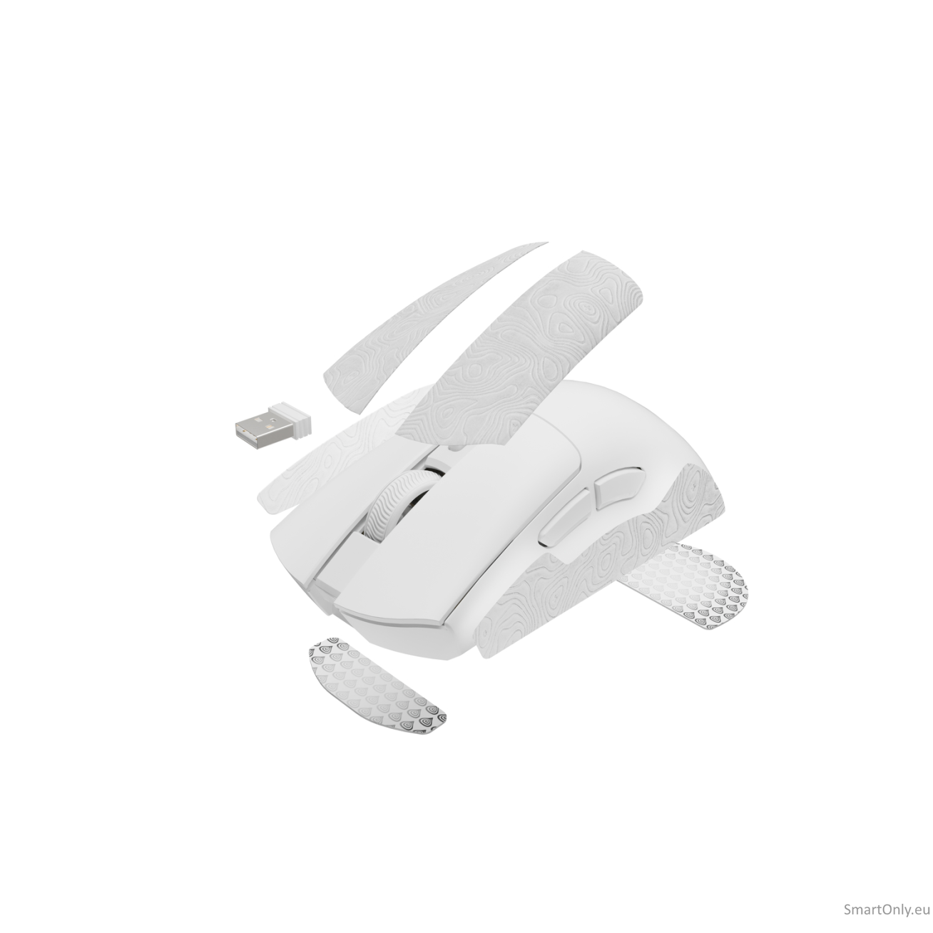 Genesis Zircon 880 Gaming Mouse, 12000DPI, Wireless, White 12 Genesis Zircon 880 Gaming Mouse, 12000DPI, Wireless, White 12