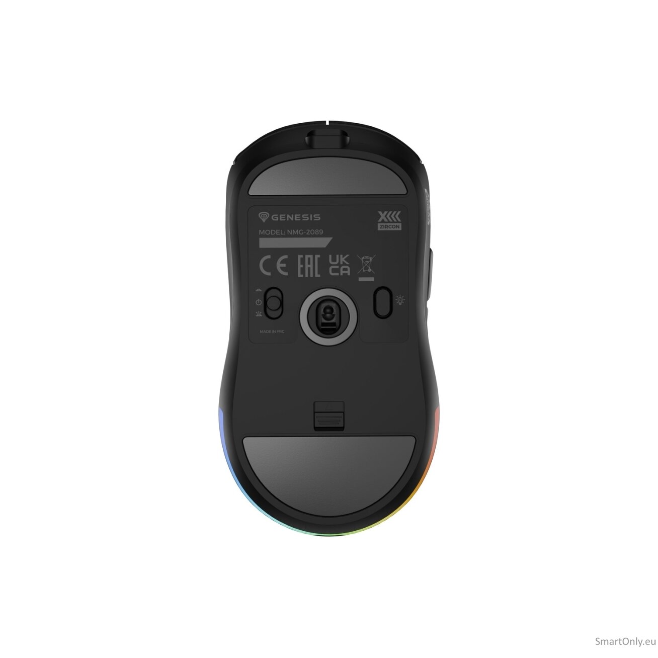 Genesis Zircon XIII Custom | Gaming Mouse | Wireless | 2.4 GHz, USB | Black 18 Genesis Zircon XIII Custom | Gaming Mouse | Wireless | 2.4 GHz, USB | Black 18