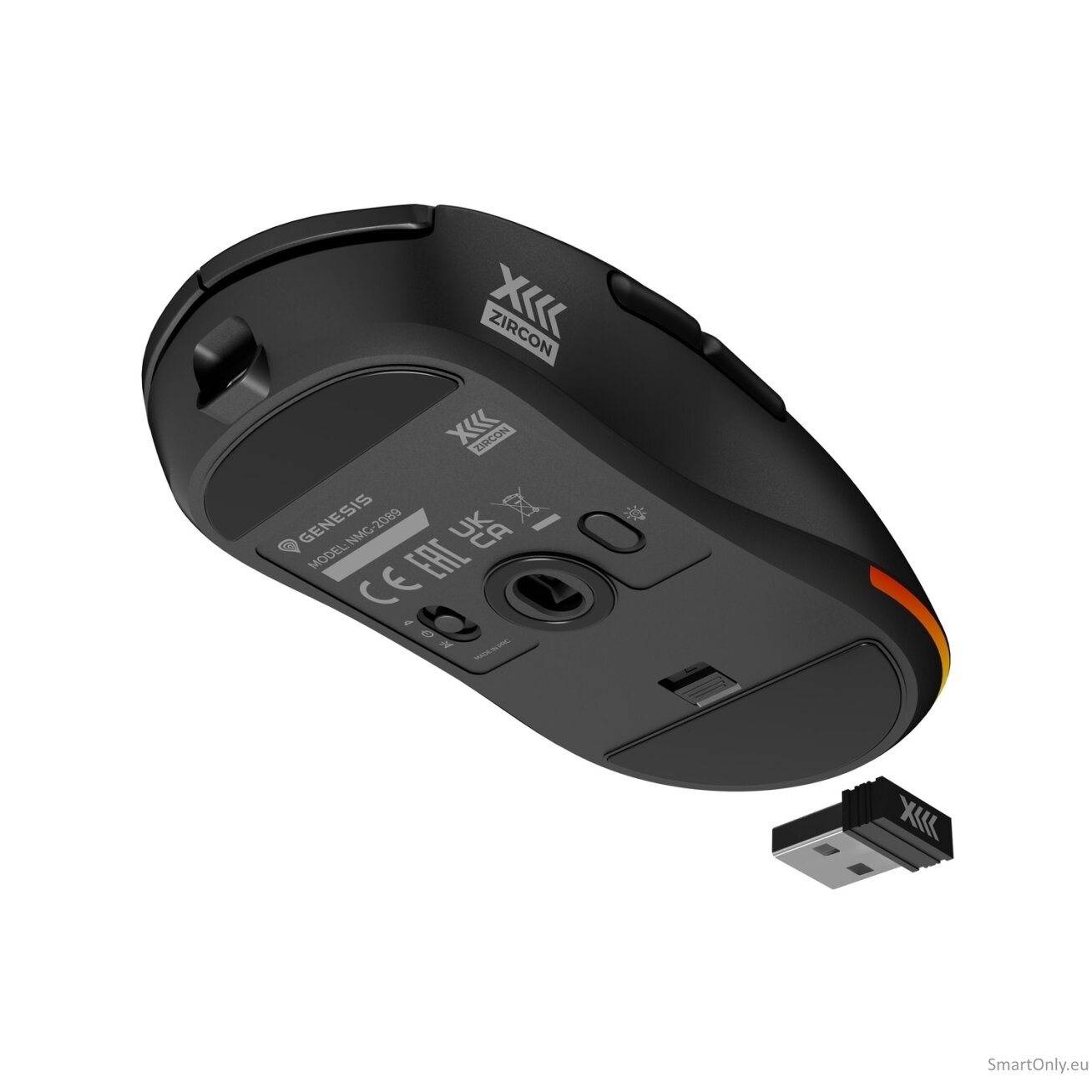Genesis Zircon XIII Custom | Gaming Mouse | Wireless | 2.4 GHz, USB | Black 17 Genesis Zircon XIII Custom | Gaming Mouse | Wireless | 2.4 GHz, USB | Black 17