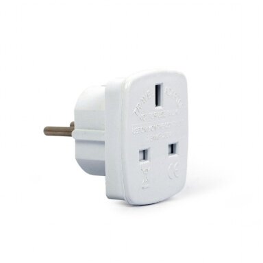 Gembird | AC power adapter, UK socket to EU Schuko plug, 7.5 A | Travel adapter Gembird | AC power adapter, UK socket to EU Schuko plug, 7.5 A | Travel adapter