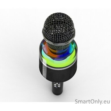 Gembird MICBT-01-BK Wireless Karaoke Microphone, Black | Gembird