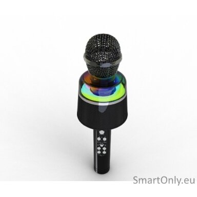 Gembird MICBT-01-BK Wireless Karaoke Microphone, Black | Gembird