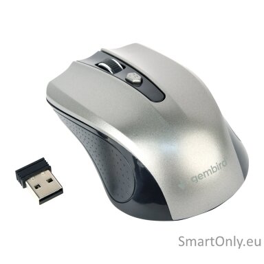 Gembird | Mouse | MUSW-4B-04-BG | Standard | Wireless | Black/ Space Grey Gembird | Mouse | MUSW-4B-04-BG | Standard | Wireless | Black/ Space Grey