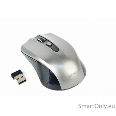 Gembird | Mouse | MUSW-4B-04-BG | Standard | Wireless | Black/ Space Grey Gembird | Mouse | MUSW-4B-04-BG | Standard | Wireless | Black/ Space Grey