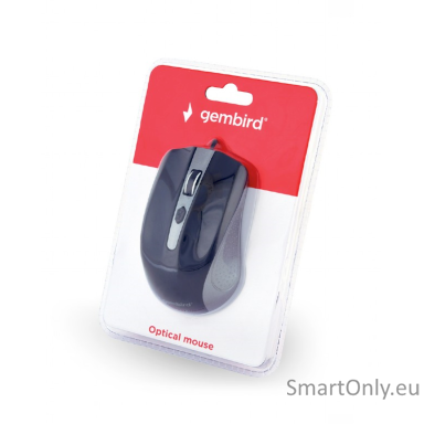 Gembird MUS-4B-01-GB Optical Mouse Spacegrey/Black USB Gembird MUS-4B-01-GB Optical Mouse Spacegrey/Black USB