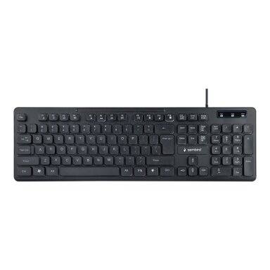 Gembird | "Rainbow" Backlight Multimedia Keyboard | KB-UML-02 | Keyboard | Wired | US | N/A | Black
