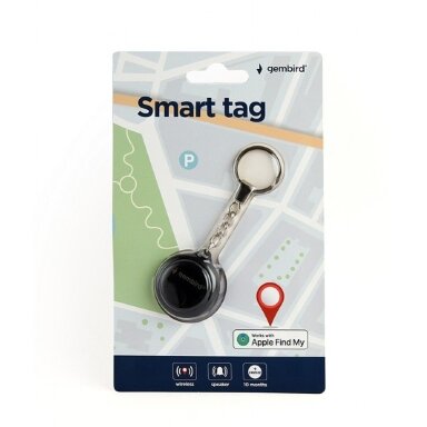 Gembird Smart Tag | TA-TAG-01-BK | Black Gembird Smart Tag | TA-TAG-01-BK | Black
