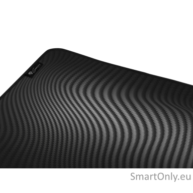 Genesis | Carbon 500 Ultra Wave | Mouse pad | 450 x 1100 x 2.5 mm | Black Genesis | Carbon 500 Ultra Wave | Mouse pad | 450 x 1100 x 2.5 mm | Black
