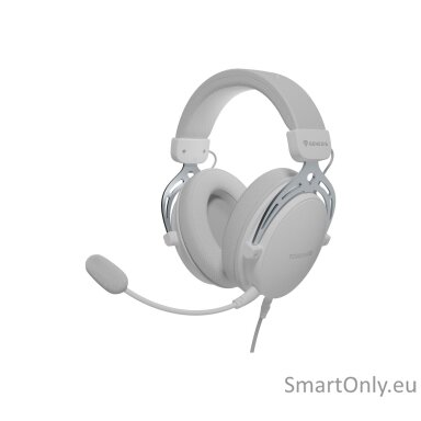 Genesis Gaming Headset | Toron 531 | Wired | Over-Ear | Microphone | White