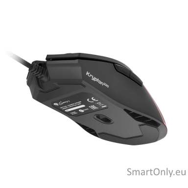 Genesis Gaming Mouse Krypton 220 Wired Black Genesis Gaming Mouse Krypton 220 Wired Black