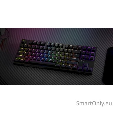 Genesis Mechanical Gaming Keyboard THOR 404 TKL RGB Mechanical Gaming Keyboard Wired US Kailh Box Brown V2 USB Type-A 1005 g
