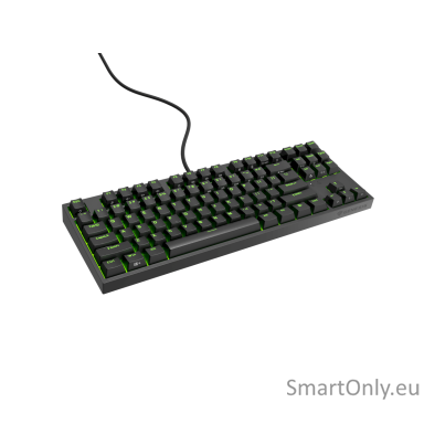 Genesis Mechanical Gaming Keyboard THOR 404 TKL RGB Mechanical Gaming Keyboard Wired US Kailh Box Brown V2 USB Type-A 1005 g
