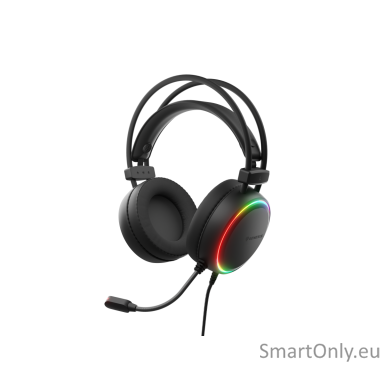 Genesis Neon 613 G2 RGB Gaming Headset with Microphone, Black