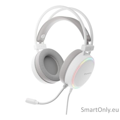 Genesis RGB Gaming Headset | Neon 613 G2 | Wired | Over-ear | Microphone | White Genesis RGB Gaming Headset | Neon 613 G2 | Wired | Over-ear | Microphone | White