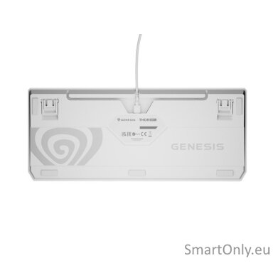 Genesis | THOR 230 | Mechanical Gaming Keyboard | Wired | US | Outemu Brown | White
