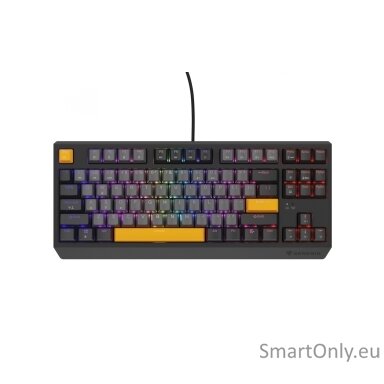 Genesis | THOR 230 | Mechanical Gaming Keyboard | Wired | US | Outemu Red | Anchor Gray Positive Genesis | THOR 230 | Mechanical Gaming Keyboard | Wired | US | Outemu Red | Anchor Gray Positive