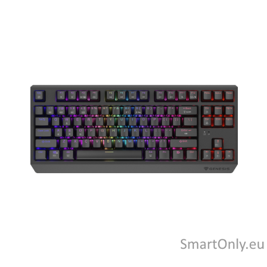 Genesis | THOR 230 | Mechanical Gaming Keyboard | Wireless | US | Outemu Red | Black