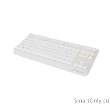 Genesis | THOR 230 | Mechanical Gaming Keyboard | Wireless | US | Outemu Red | White