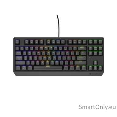 Genesis | THOR 230 TKL | Mechanical Gaming Keyboard | Wired | US | Linear | Black | RGB Genesis | THOR 230 TKL | Mechanical Gaming Keyboard | Wired | US | Linear | Black | RGB