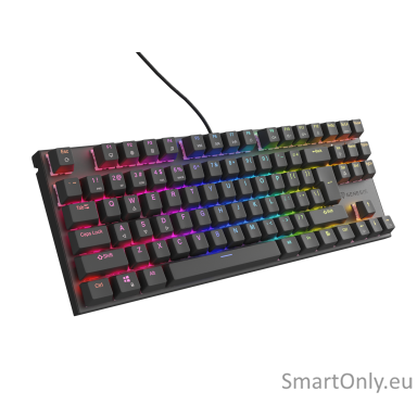 Genesis | THOR 303 | Mechanical Gaming Keyboard | Wired | US | Outemu Peach Silent | Black Genesis | THOR 303 | Mechanical Gaming Keyboard | Wired | US | Outemu Peach Silent | Black