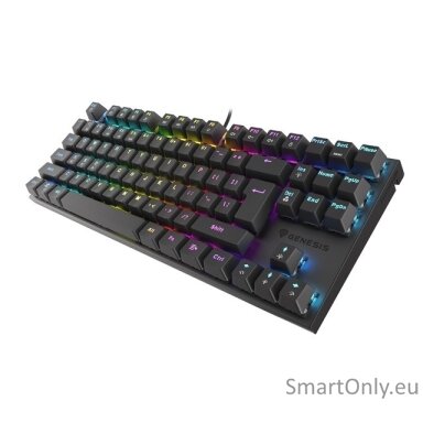 Genesis | THOR 303 TKL | Gaming Keyboard | Wired | Mechanical | RGB LED light | US | Replaceable "HOT SWAP" Switches Genesis | THOR 303 TKL | Gaming Keyboard | Wired | Mechanical | RGB LED light | US | Replaceable "HOT SWAP" Switches