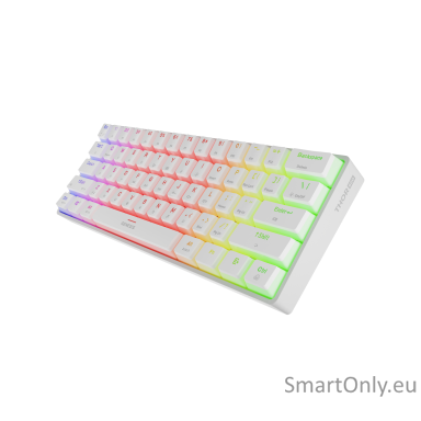 Genesis | THOR 660 G2 | Gaming Keyboard | Wireless/Wired | US | Linear | White | RGB Genesis | THOR 660 G2 | Gaming Keyboard | Wireless/Wired | US | Linear | White | RGB