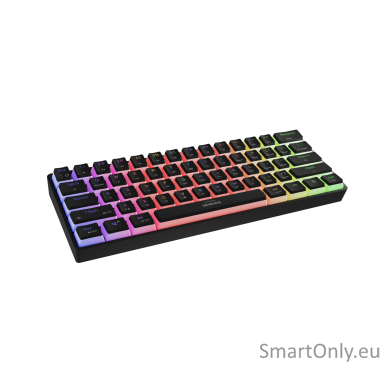 Genesis | THOR 660 G2 | Gaming keyboard | Wireless/Wired | US | Tactile | Black Genesis | THOR 660 G2 | Gaming keyboard | Wireless/Wired | US | Tactile | Black