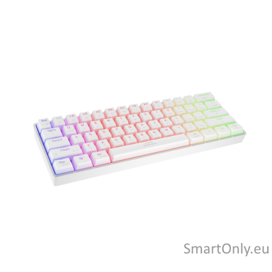 Genesis | THOR 660 G2 | Gaming keyboard | Wireless/Wired | US | Tactile | White