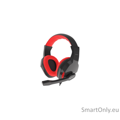 Genesis Gaming Headset, 3.5 mm, ARGON 100, Red/Black, Built-in microphone 1