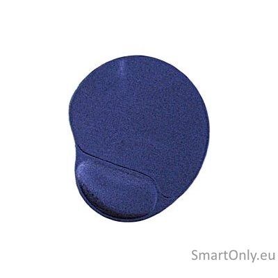 Gembird | MP-GEL-B Gel mouse pad with wrist support, blue | Gel mouse pad | Blue 3 Gembird | MP-GEL-B Gel mouse pad with wrist support, blue | Gel mouse pad | Blue 3
