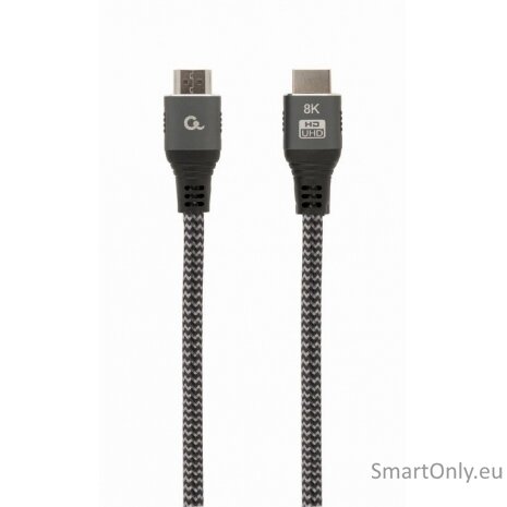 Gembird Ultra High speed HDMI cable with Ethernet, 8K select plus series CCB-HDMI8K-3M HDMI 2.1 downwards, 3 m, 2 x Type-A Gembird Ultra High speed HDMI cable with Ethernet, 8K select plus series CCB-HDMI8K-3M HDMI 2.1 downwards, 3 m, 2 x Type-A