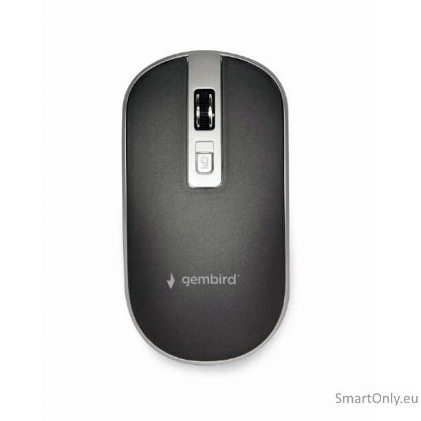Gembird Optical USB mouse MUS-4B-06-BS Optical mouse Black/Silver 1