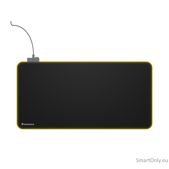 Genesis Mouse Pad | Boron 500 XXL RGB | Mouse pad | 400 x 800 x 4 mm | Black 1 Genesis Mouse Pad | Boron 500 XXL RGB | Mouse pad | 400 x 800 x 4 mm | Black 1