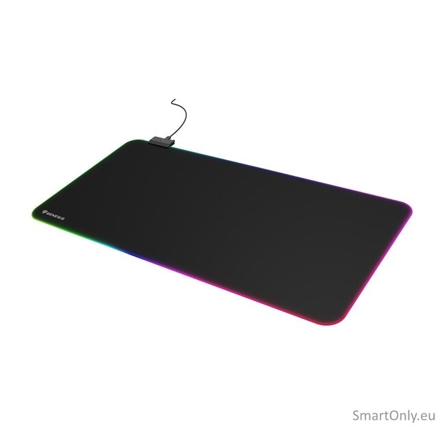 Genesis Mouse Pad | Boron 500 XXL RGB | Mouse pad | 400 x 800 x 4 mm | Black 7 Genesis Mouse Pad | Boron 500 XXL RGB | Mouse pad | 400 x 800 x 4 mm | Black 7