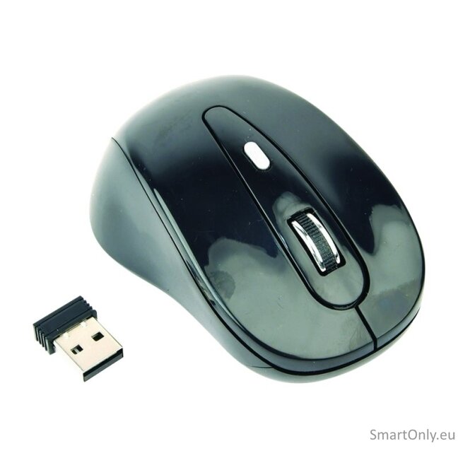Gembird | 6-button wireless optical mouse | MUSW-6B-01 | Optical mouse | USB | Black 4 Gembird | 6-button wireless optical mouse | MUSW-6B-01 | Optical mouse | USB | Black 4