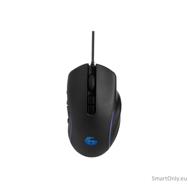 Gembird | Gaming Mouse RGB Backlighted | MUSG-RAGNAR-RX500 | Wired | USB | Black Gembird | Gaming Mouse RGB Backlighted | MUSG-RAGNAR-RX500 | Wired | USB | Black